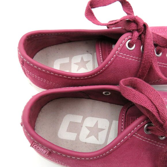 Converse Jack Purcell Cons Sneakers Mens 7.5 Womens 9 Purple Rose Low Top Shoes - Picture 5 of 9